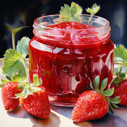 How to make strawberry jelly sauce